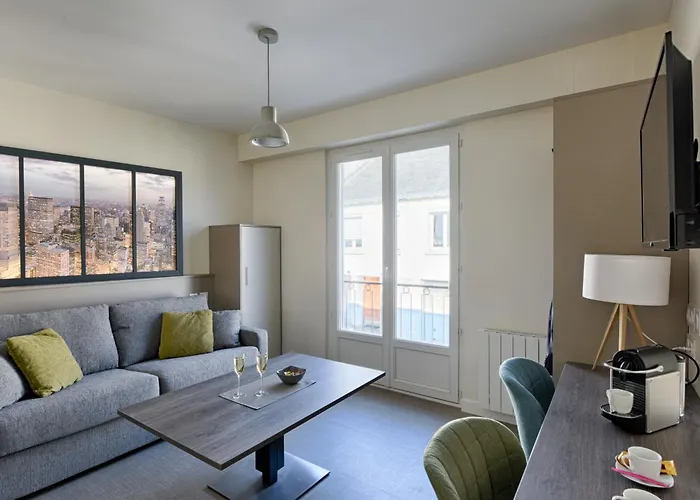 Διαμέρισμα Le Baron Centre - Garage Prive - Wifi Fibre - Classe 3 Etoiles