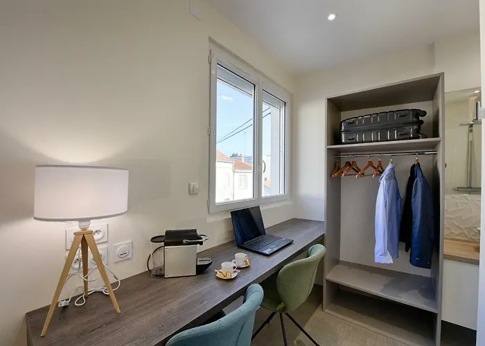 Le Baron Centre - Garage Prive - Wifi Fibre - Classe 3 Etoiles * 绍莱